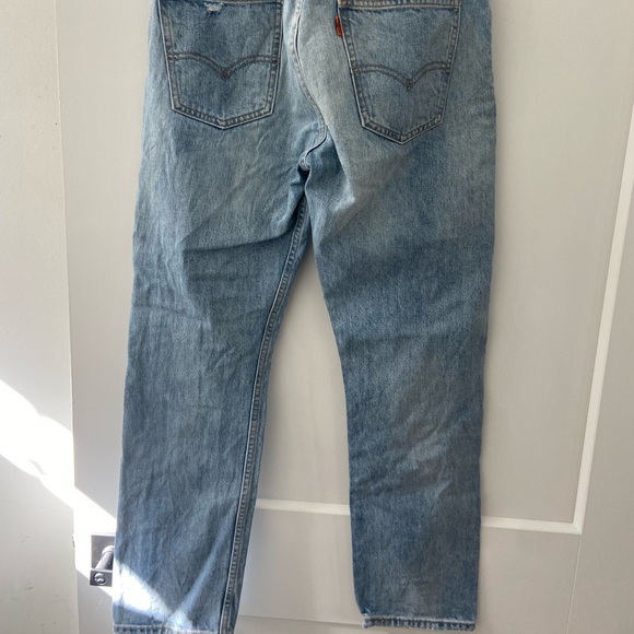 Levi’s 505 Orange Tab Jeans - Picture 2 of 4